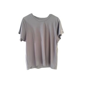 Brooks Equilibrium Technology Mens Gray‎ Running Shirt WS711 XL Short Sleeve Tee